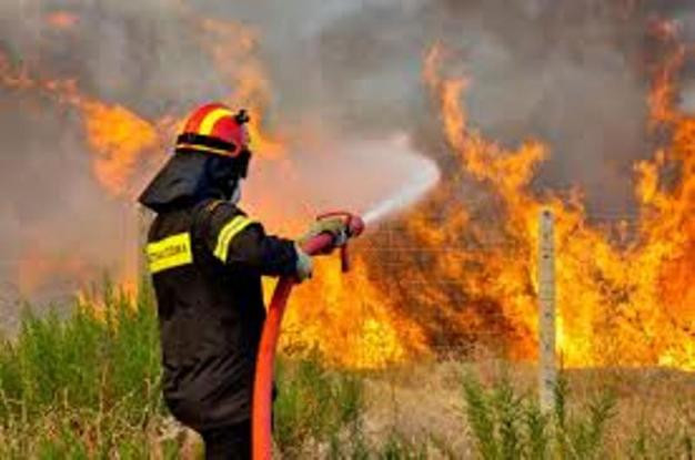 Καίγεται αγροτοδασική έκταση στο Ζευγολατιό